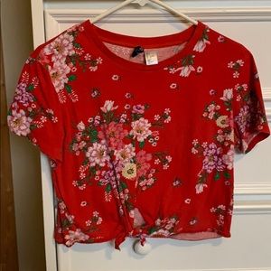 Divided H&M cropped tshirt